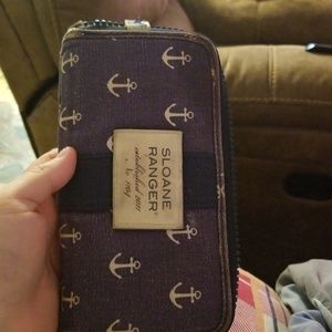 Sloane ranger anchor wallet